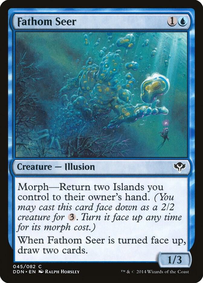 Fathom Seer [Duel Decks: Speed vs. Cunning] 45