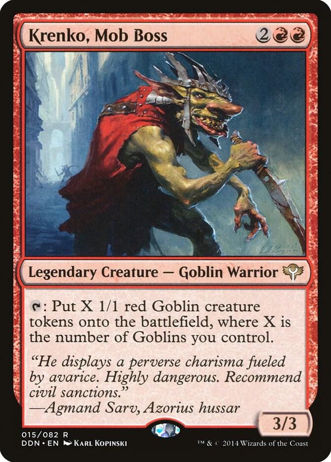 Krenko, Mob Boss [Duel Decks: Speed vs. Cunning] 15