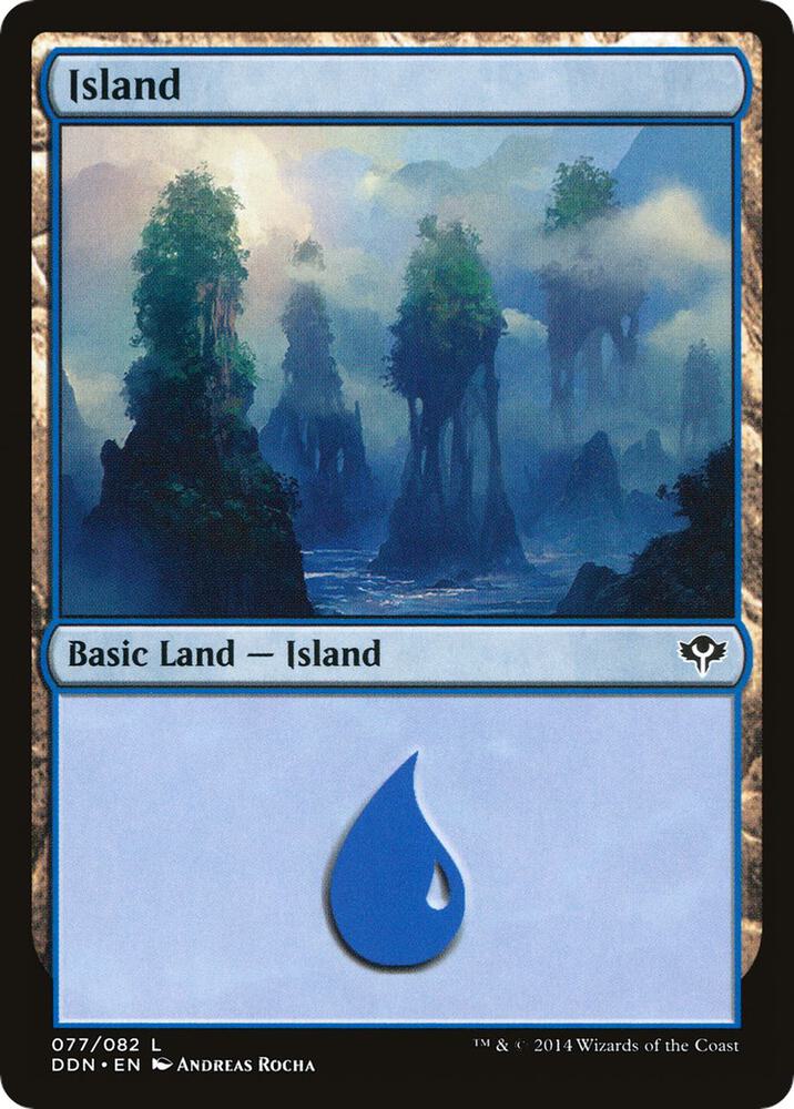 Island (077) [Duel Decks: Speed vs. Cunning] 77