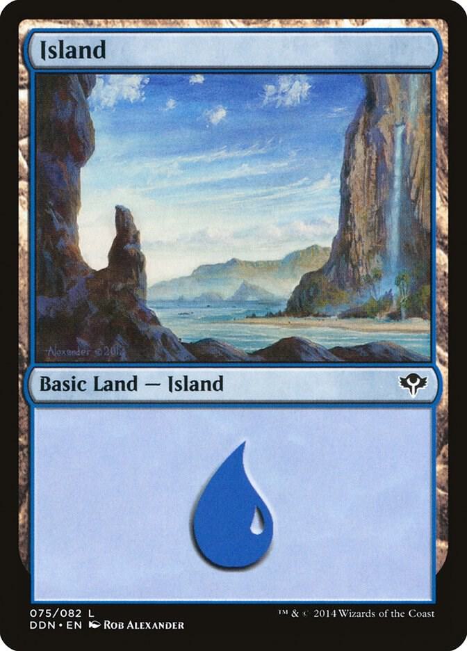 Island (075) [Duel Decks: Speed vs. Cunning] 75