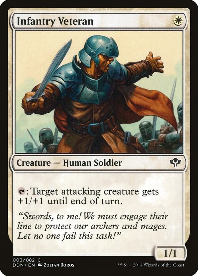 Infantry Veteran [Duel Decks: Speed vs. Cunning] 3