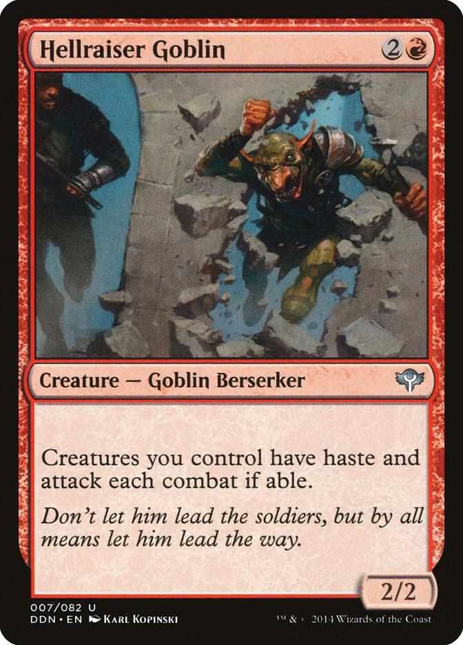 Hellraiser Goblin [Duel Decks: Speed vs. Cunning] 7