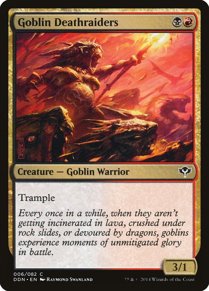 Goblin Deathraiders [Duel Decks: Speed vs. Cunning] 6