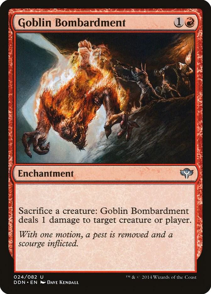 Goblin Bombardment [Duel Decks: Speed vs. Cunning] 24