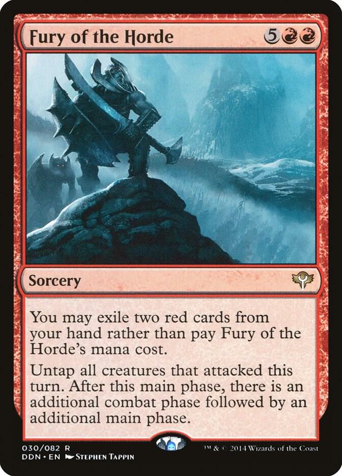 Fury of the Horde [Duel Decks: Speed vs. Cunning] 30