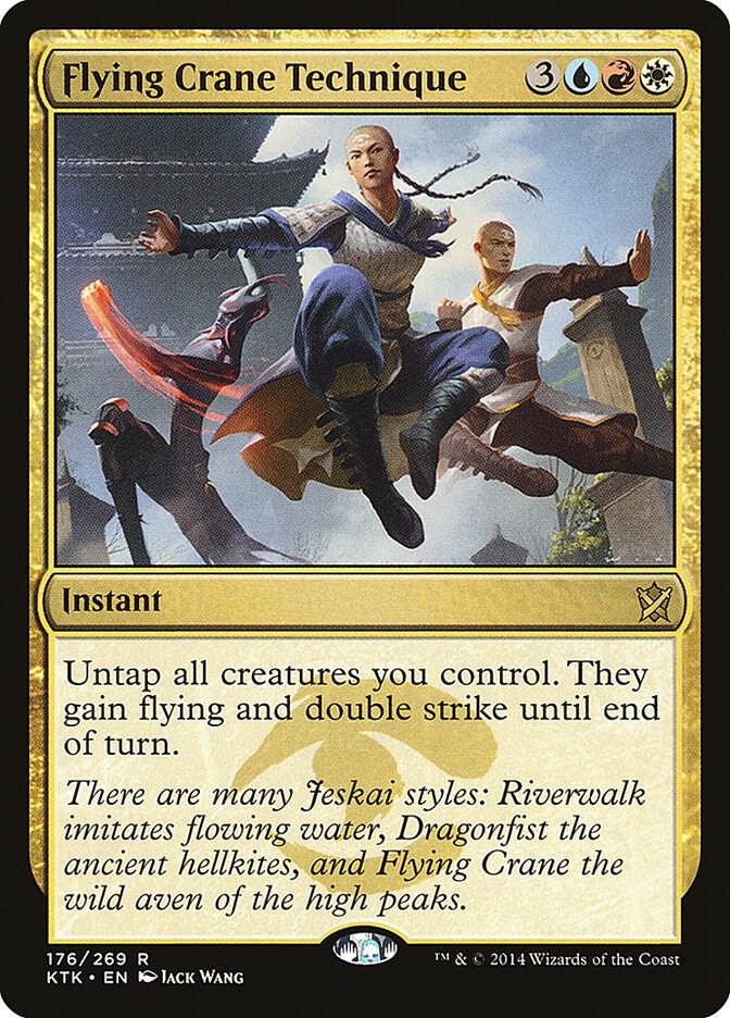 Flying Crane Technique [Khans of Tarkir] 176
