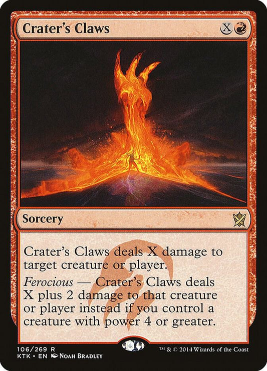 Crater's Claws [Khans of Tarkir] 106