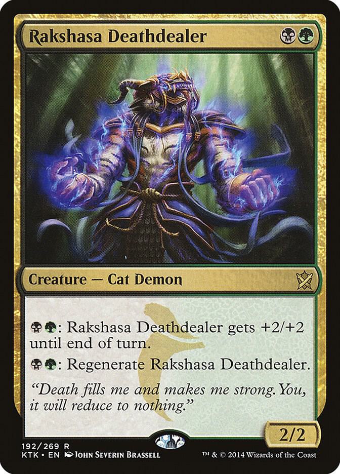 Rakshasa Deathdealer [Khans of Tarkir] 192