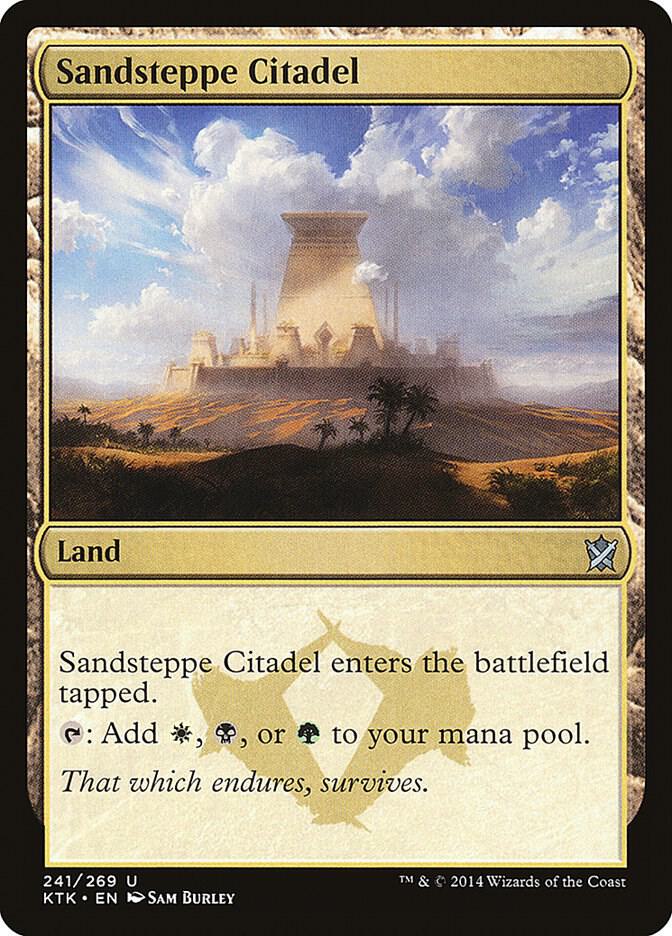 Sandsteppe Citadel [Khans of Tarkir] 241