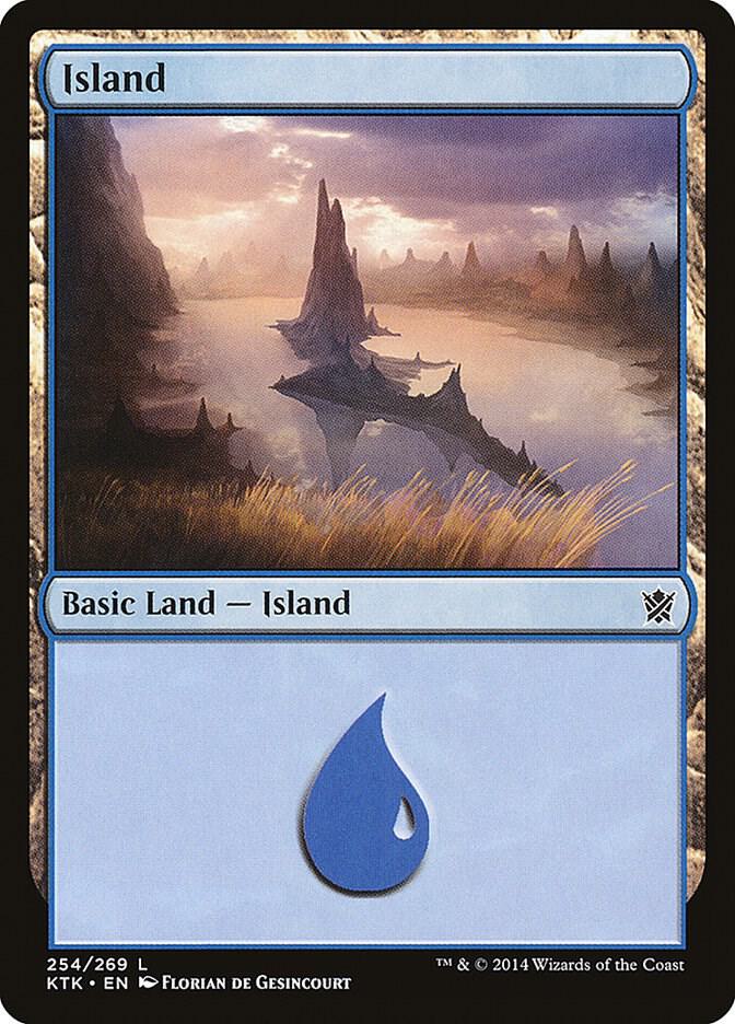 Island (254) [Khans of Tarkir] 254