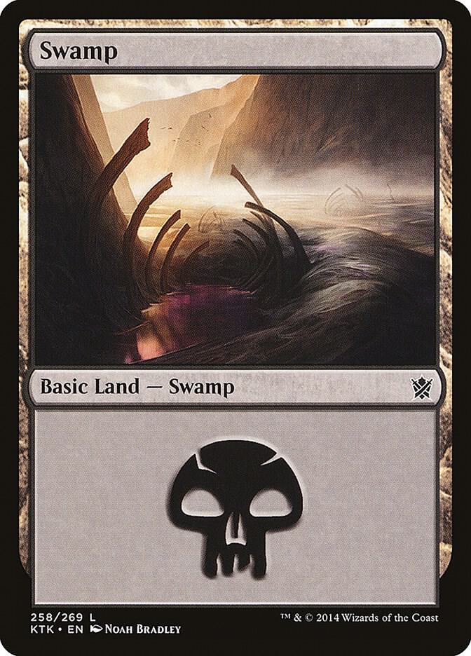 Swamp (258) [Khans of Tarkir] 258