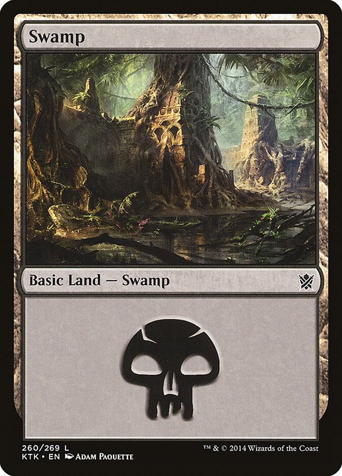 Swamp (260) [Khans of Tarkir] 260