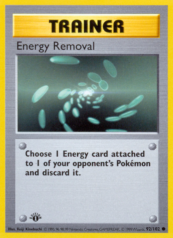 Energy Removal - 92/102 Base