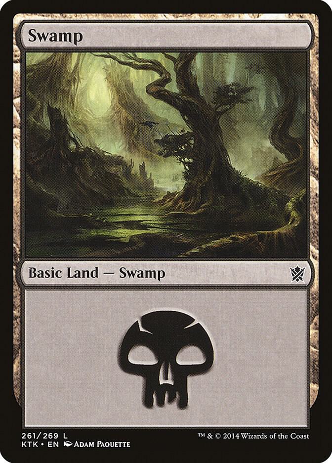 Swamp (261) [Khans of Tarkir] 261
