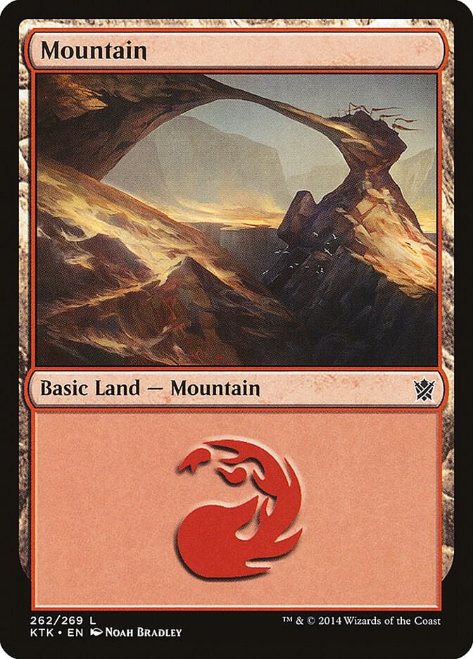 Mountain (262) [Khans of Tarkir] 262