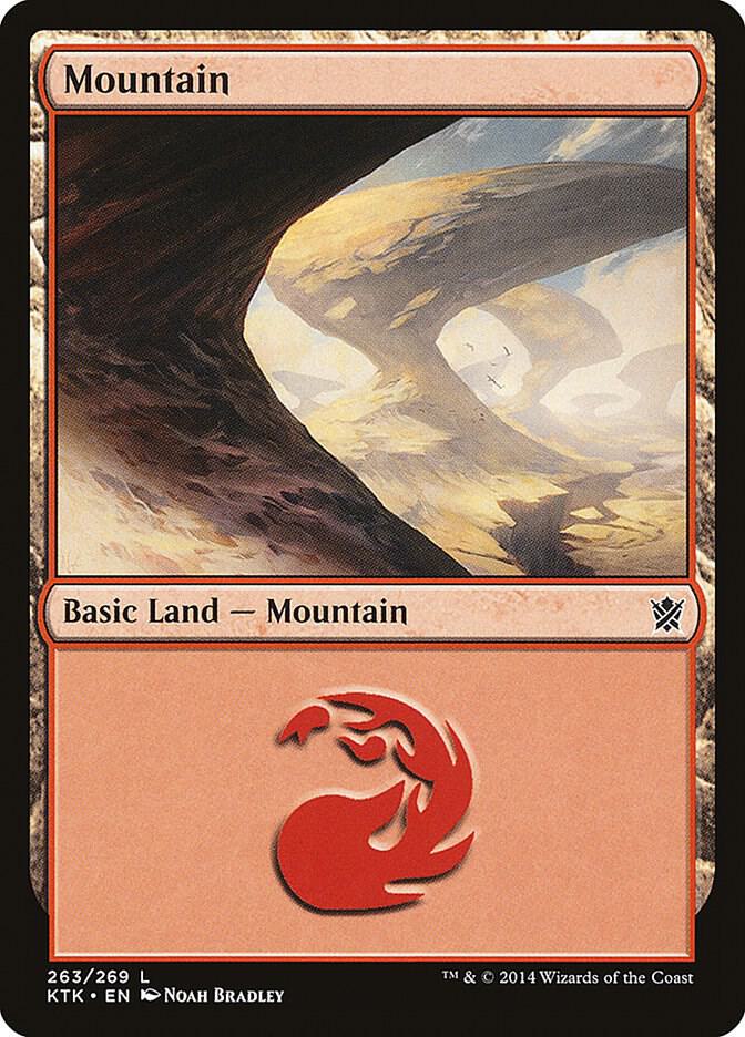 Mountain (263) [Khans of Tarkir] 263