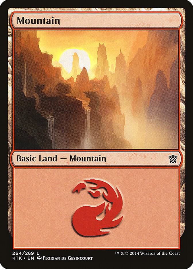 Mountain (264) [Khans of Tarkir] 264