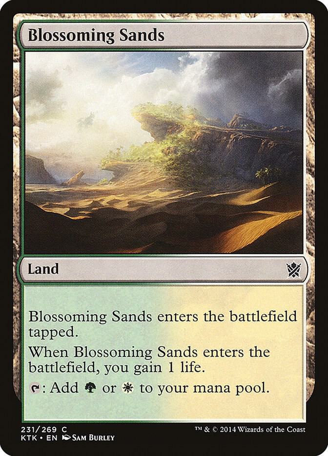Blossoming Sands [Khans of Tarkir] 231
