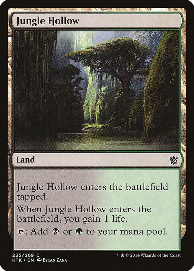 Jungle Hollow [Khans of Tarkir] 235