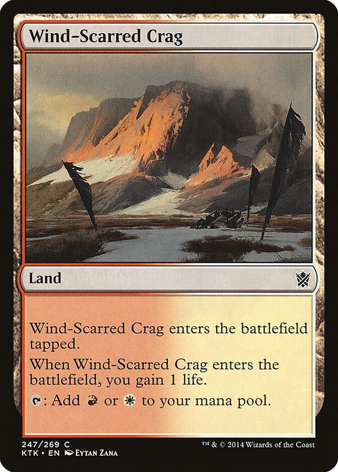 Wind-Scarred Crag [Khans of Tarkir] 247