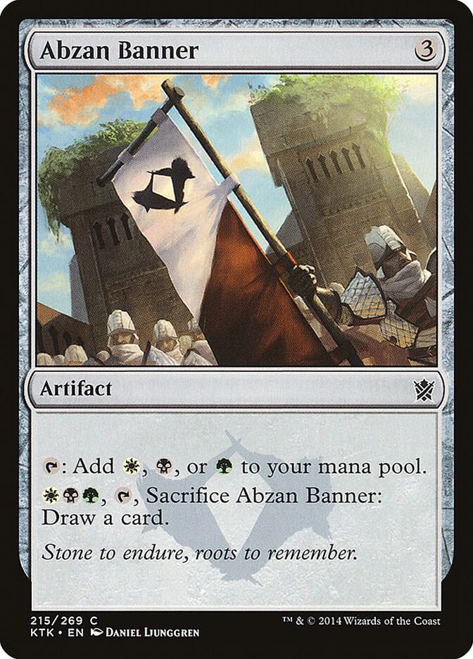 Abzan Banner [Khans of Tarkir] 215