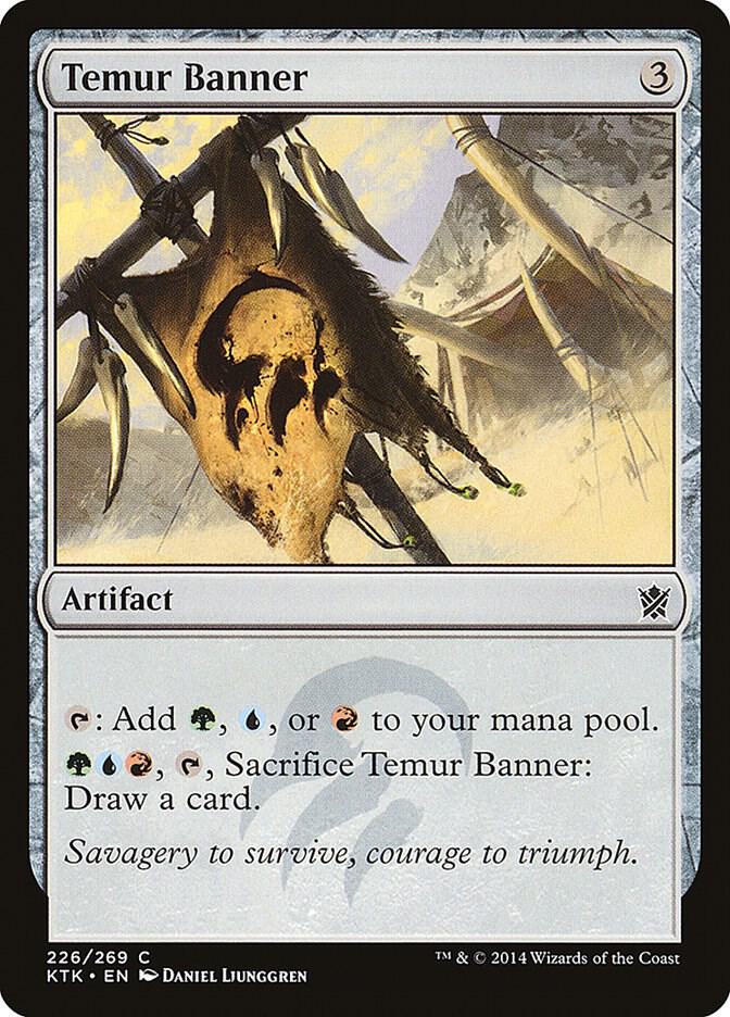 Temur Banner [Khans of Tarkir] 226