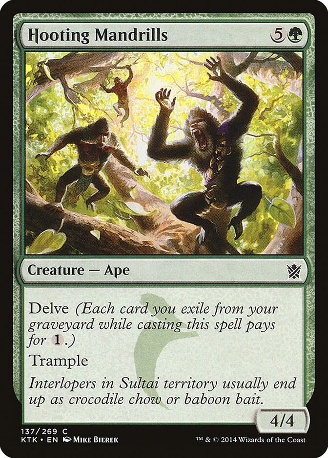 Hooting Mandrills [Khans of Tarkir] 137
