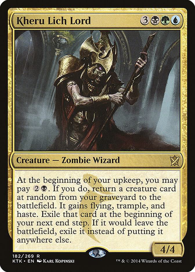 Kheru Lich Lord [Khans of Tarkir] 182