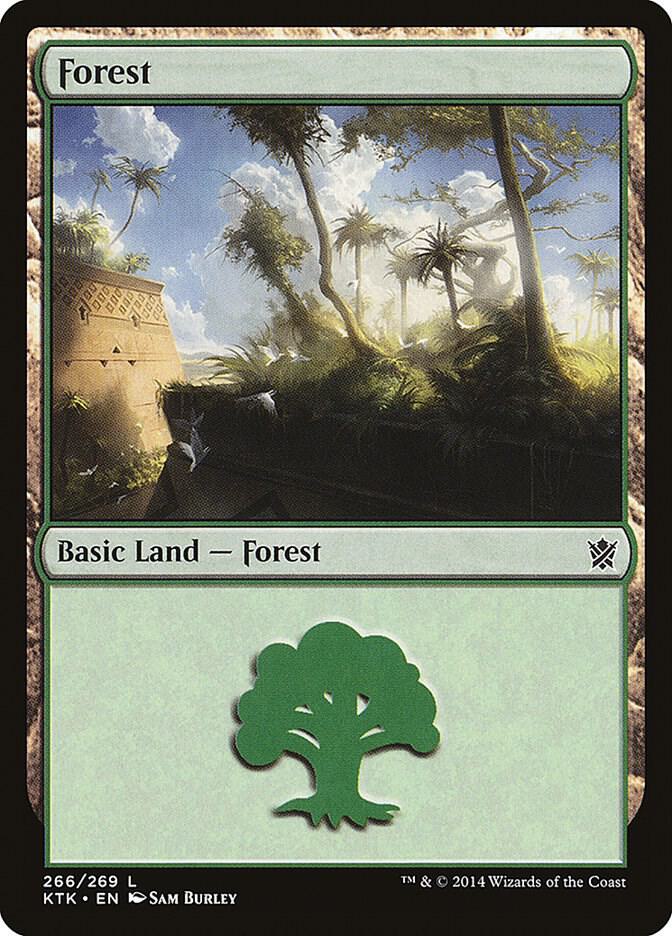 Forest (266) [Khans of Tarkir] 266