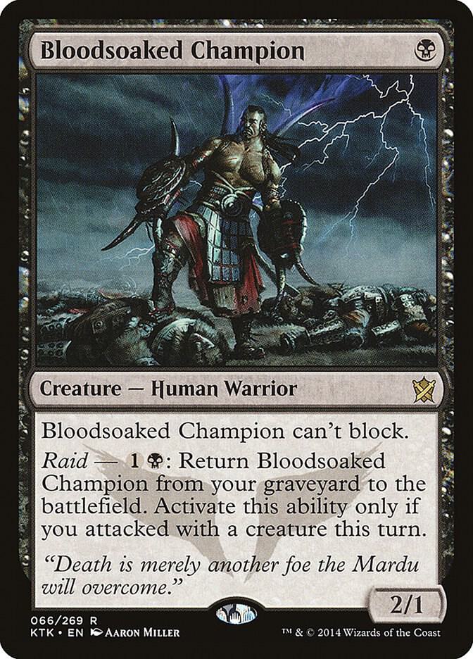 Bloodsoaked Champion [Khans of Tarkir] 66