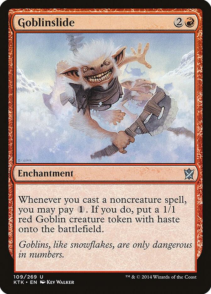 Goblinslide [Khans of Tarkir] 109