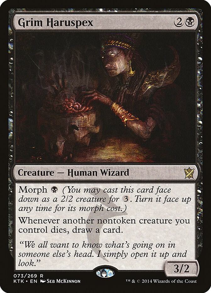Grim Haruspex [Khans of Tarkir] 73