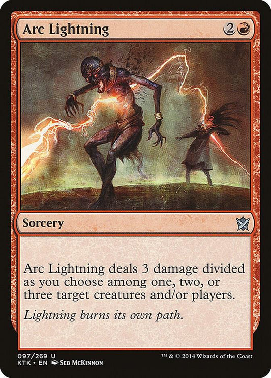Arc Lightning [Khans of Tarkir] 97
