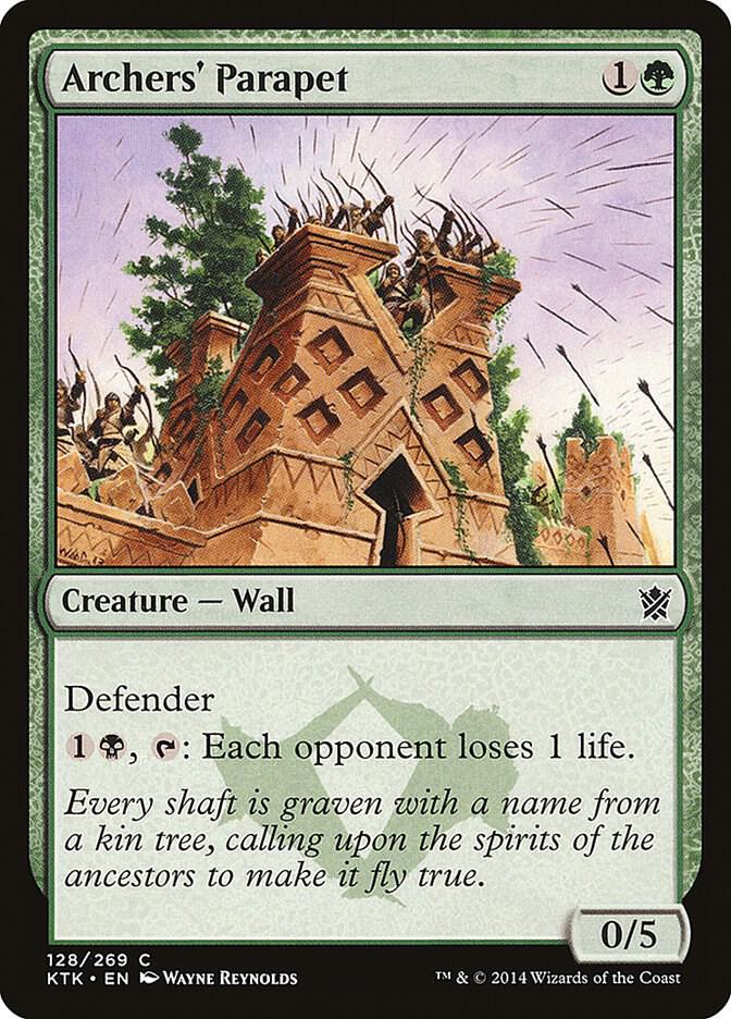 Archers' Parapet [Khans of Tarkir] 128