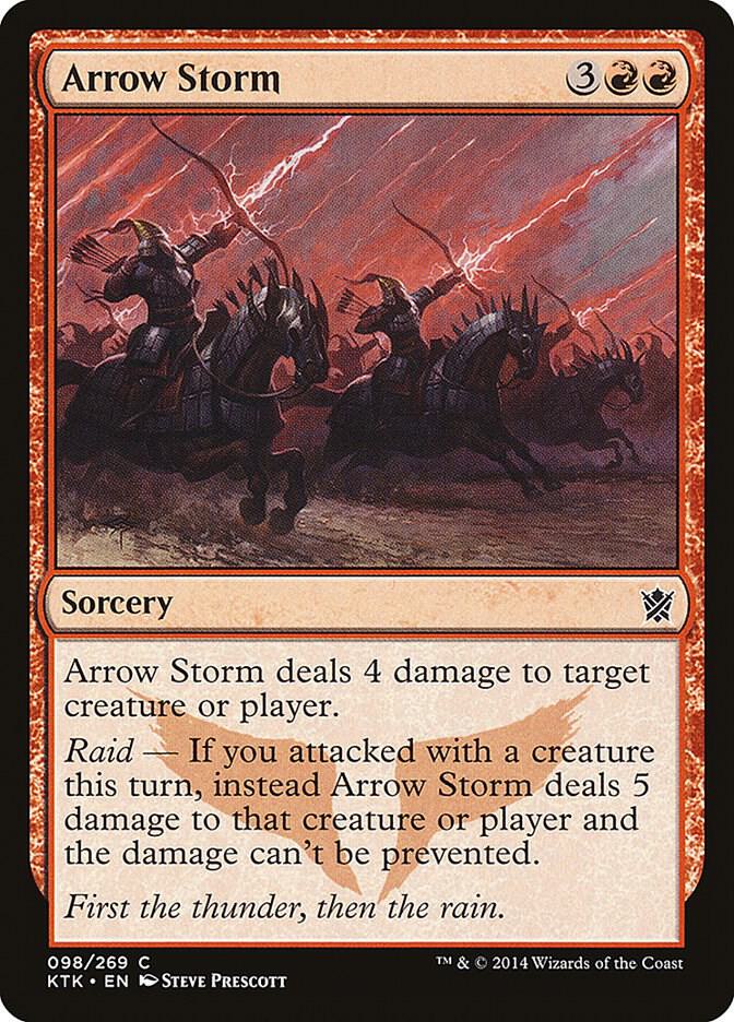 Arrow Storm [Khans of Tarkir] 98