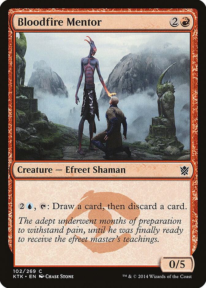 Bloodfire Mentor [Khans of Tarkir] 102