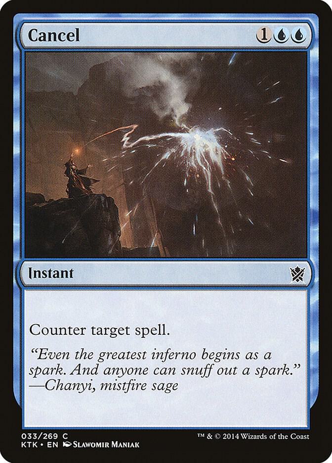 Cancel [Khans of Tarkir] 33