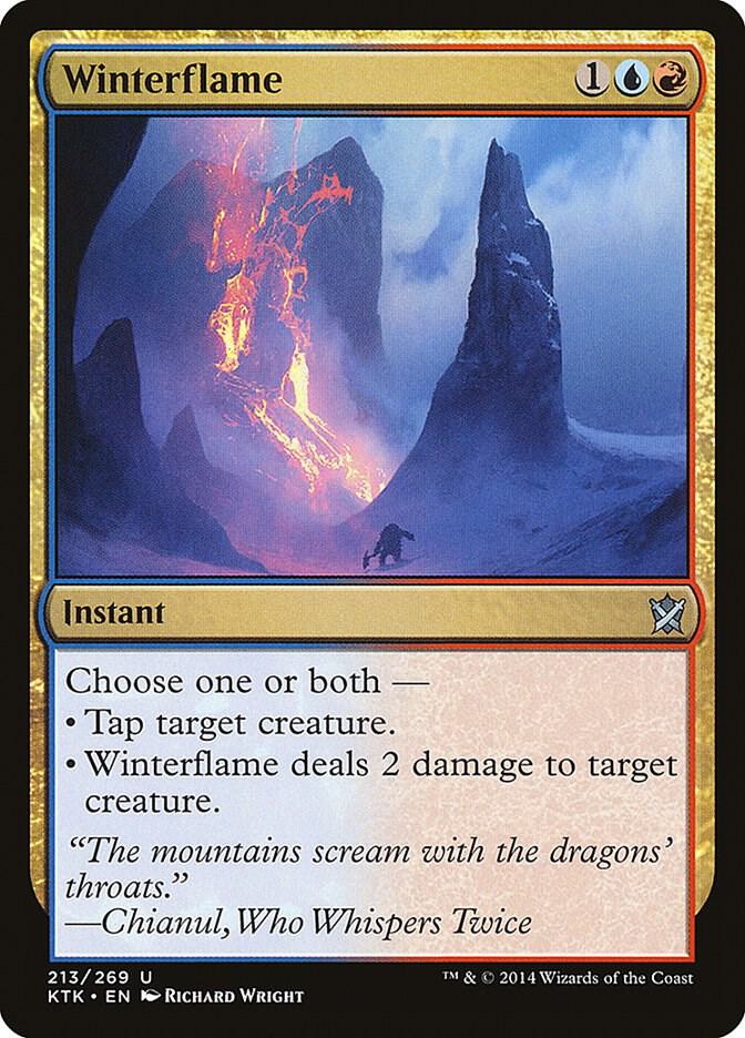 Winterflame [Khans of Tarkir] 213