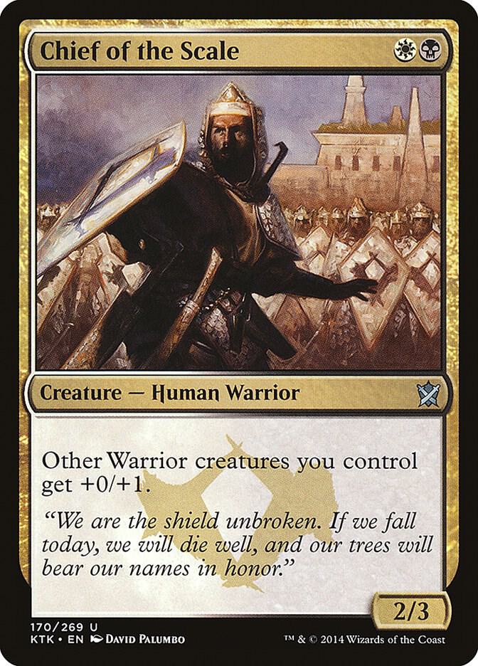 Chief of the Scale [Khans of Tarkir] 170
