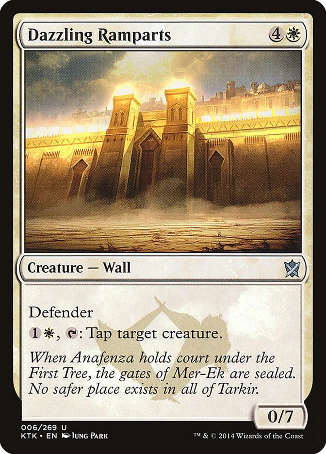 Dazzling Ramparts [Khans of Tarkir] 6