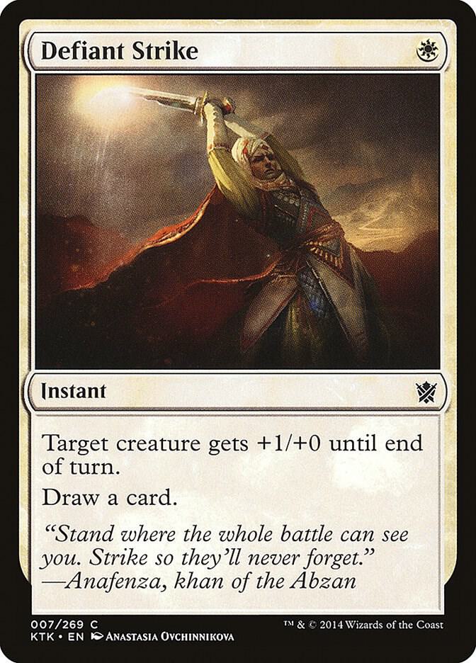 Defiant Strike [Khans of Tarkir] 7