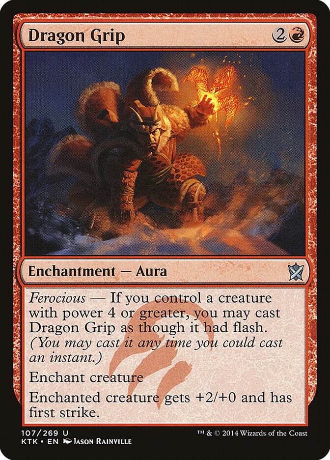Dragon Grip [Khans of Tarkir] 107