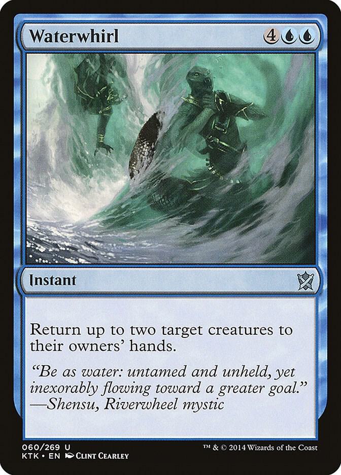 Waterwhirl [Khans of Tarkir] 60