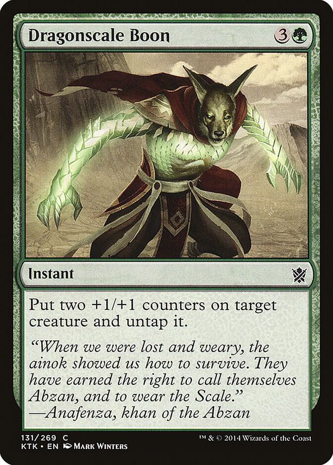 Dragonscale Boon [Khans of Tarkir] 131