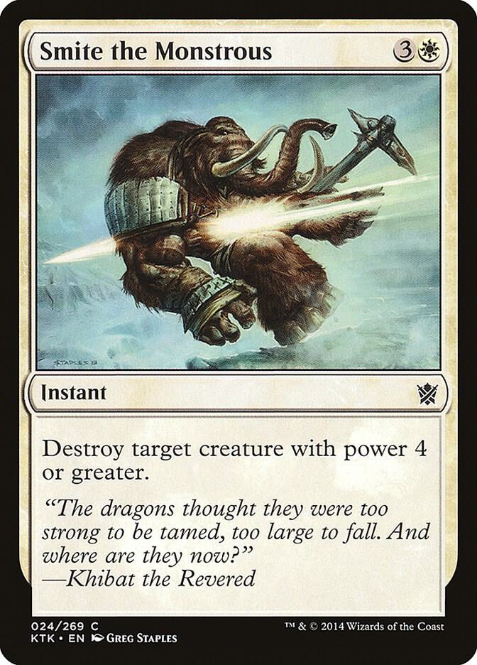 Smite the Monstrous [Khans of Tarkir] 24
