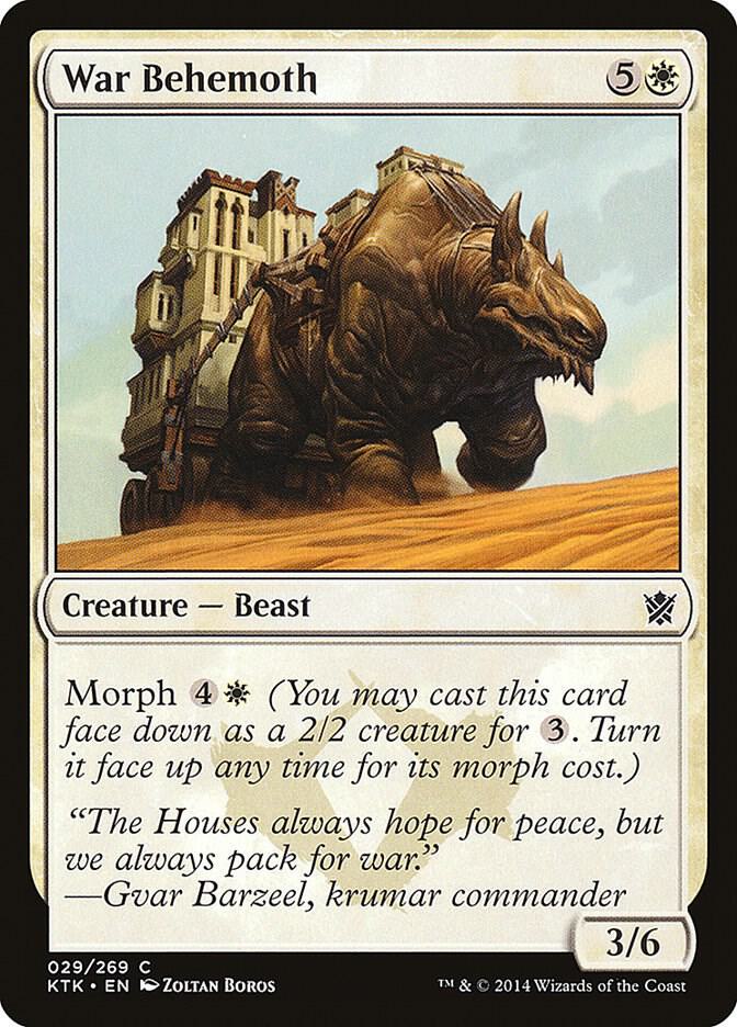 War Behemoth [Khans of Tarkir] 29