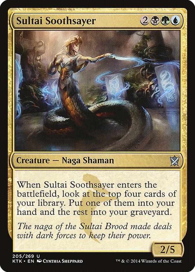 Sultai Soothsayer [Khans of Tarkir] 205