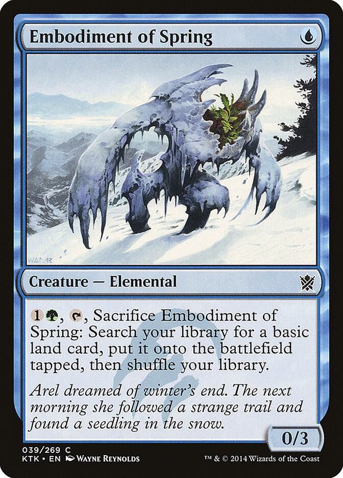 Embodiment of Spring [Khans of Tarkir] 39