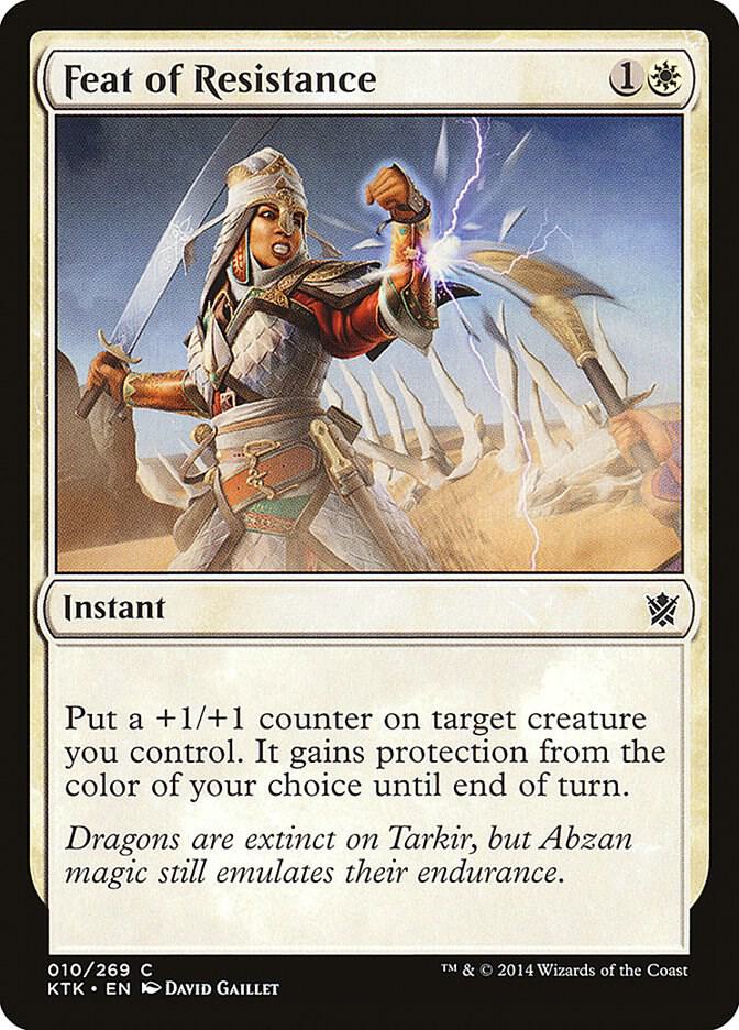 Feat of Resistance [Khans of Tarkir] 10