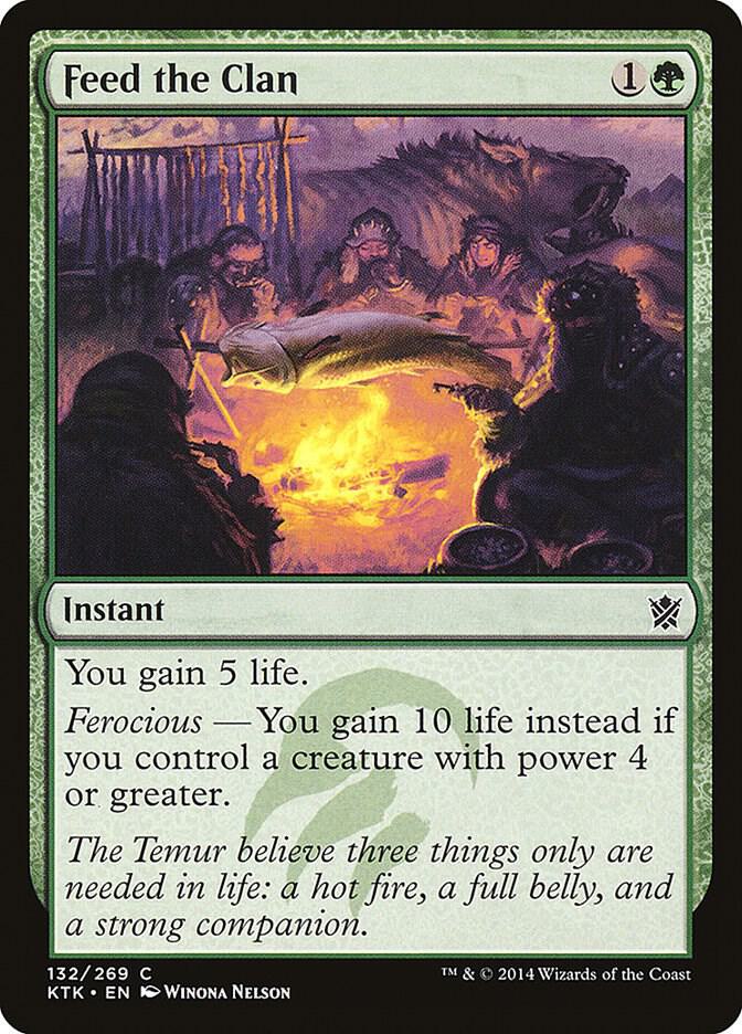 Feed the Clan [Khans of Tarkir] 132